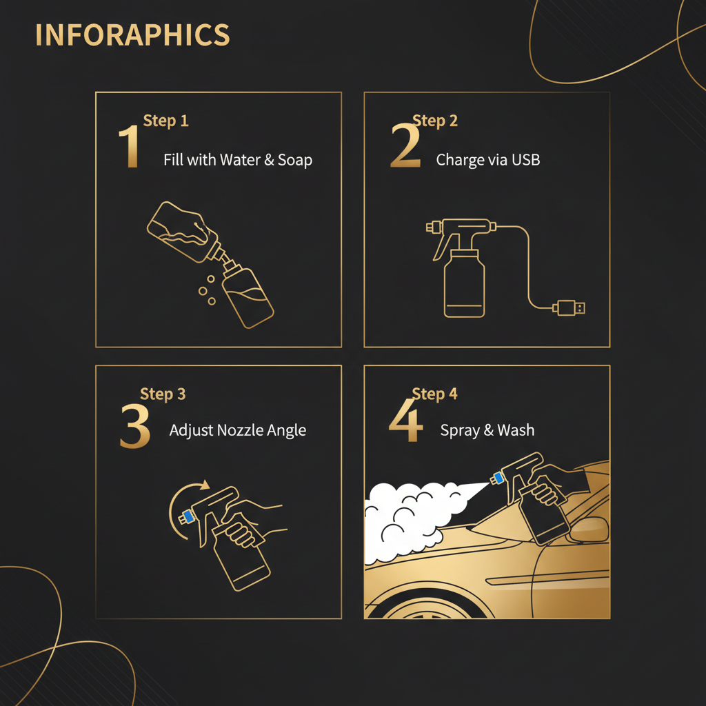 How to Use – Carlight Foam Sprayer
